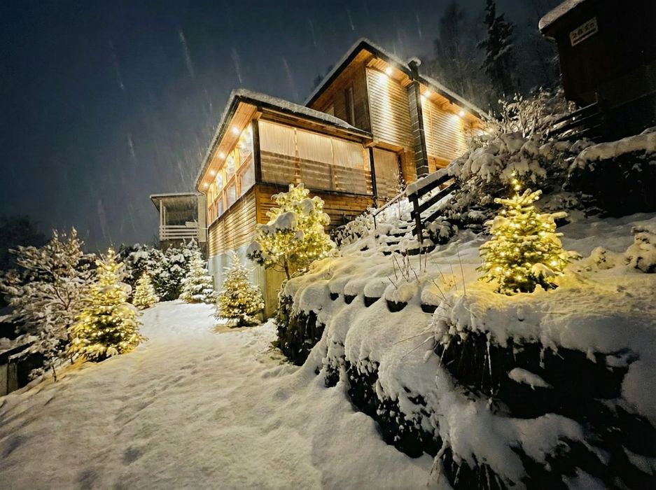 FERIE!! Domek na kaszubach,  Jacuzzi i Sauna na wyłączność