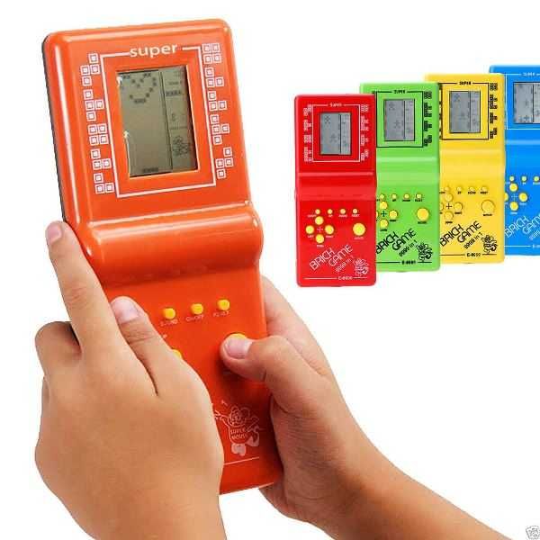Consola de jogos retro Brick Game 9999 in 1 Tetris e outros