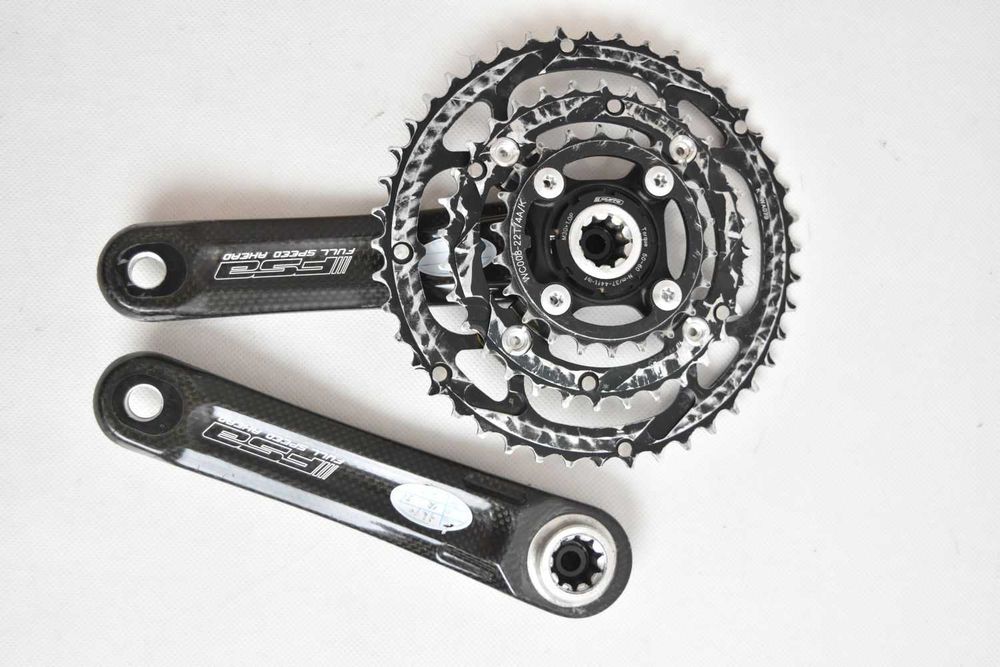 retro mtb korba FSA carbon ! ISIS ! 175mm ! 22/32/44z !