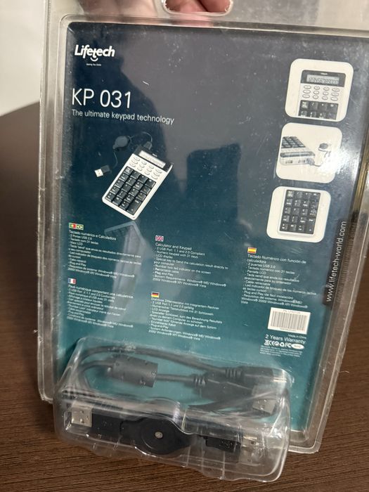 Teclado numérico Lifetech KP 031, novo na embalagem