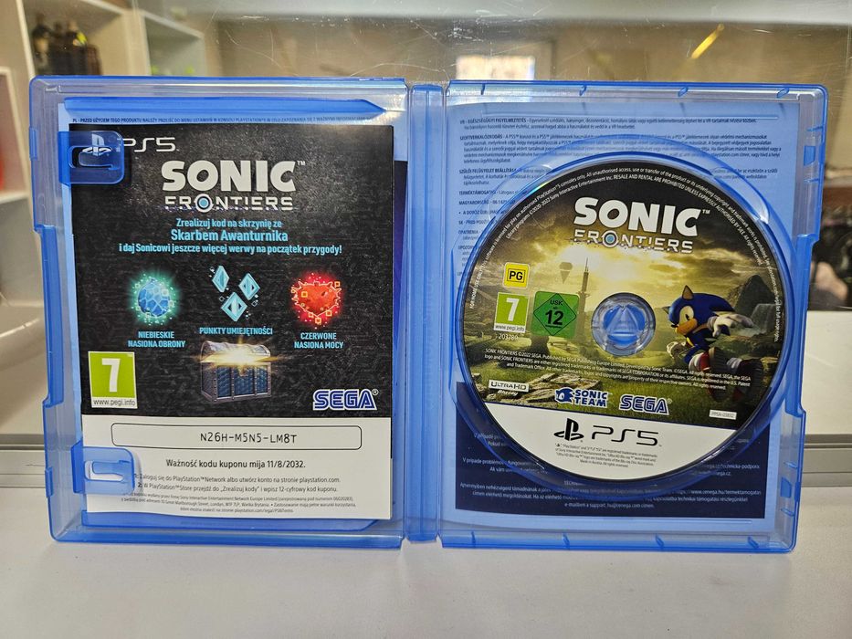 Gra na PS5 - Sonic Frontiers - Wersja po POLSKU
