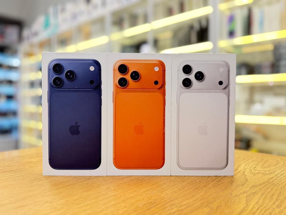 Telefon Apple iPhone 17 Pro Max 256GB Orange Blue Silver 5600zł