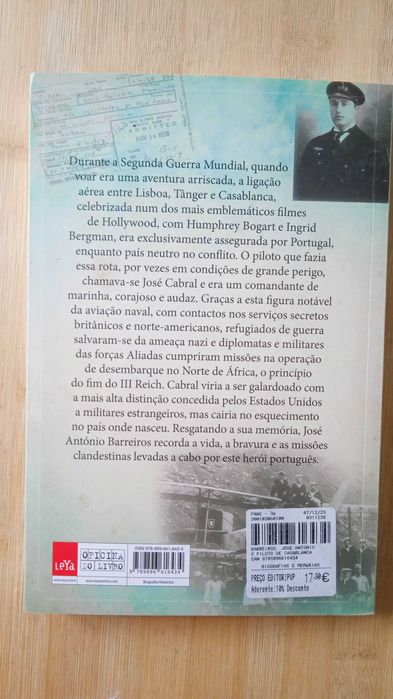O Piloto de Casablanca de José António Barreiros
