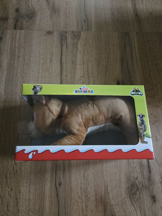 Maskotka Lew młode zwierzątka Kinder + gratis