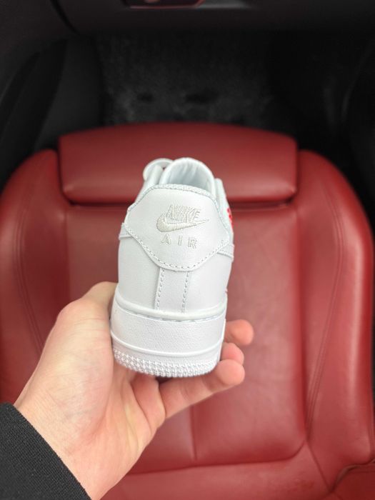 (ОПЛАТА ПІСЛЯ ОГЛЯДУ)Nike Air Force Blood Custom Red Найк Аір Форс