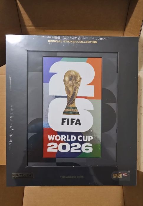 Panini FIFA World Cup 2026 Treasure Box – United Edition (Limitada)