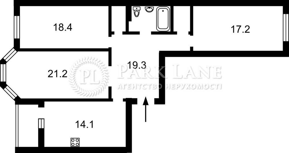 3-rooms apartment apartment by the address (area 104 m²) - Atlanta.ua - photo 13