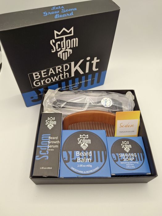 Zestaw do wzrostu brody,  Scdom Grow a Beard dla mężczyzn
4,1
4,1 z 5 gwiazdek
(123)
Zestaw do wzrostu brody, zestaw Scdom Grow a Beard dla mężczyz