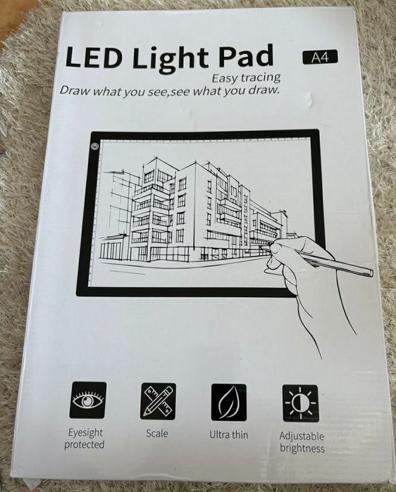 Podkładka świetlna LED do rysowania