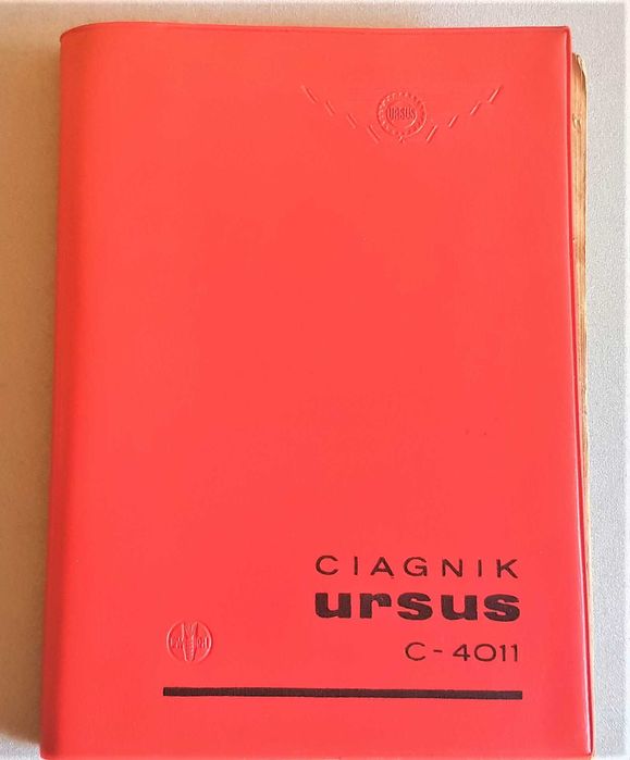 Ursus C-4011 Instrukcja obsługi, unikat, z 1967 roku