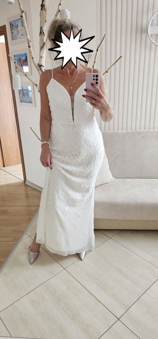 Suknia  ślubna Nowa bez metki Rozmiar 46