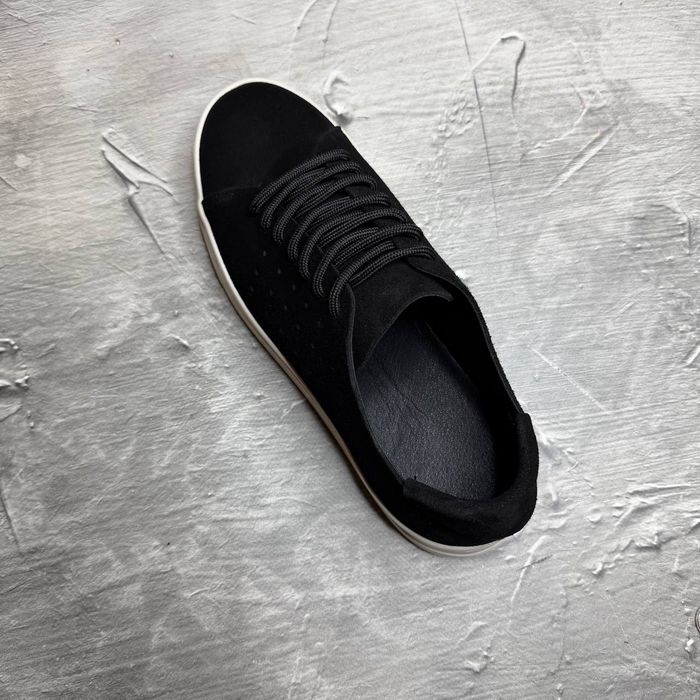 КЕДЫ Мужские Замшевые чёрные WALKING Black! Натуральная ЗАМША! Весна!