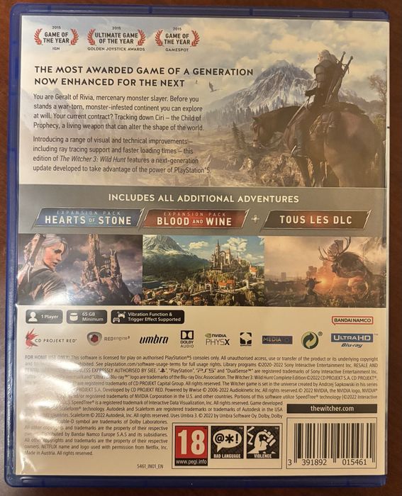 The Witcher 3 | Playstation 5