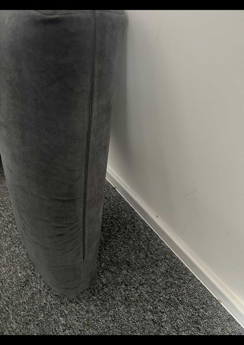 Bolster / wałek do jogi Manduka Enlight Rectangular Thunder szary
