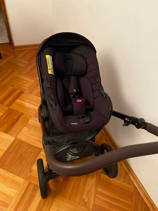 Wózek 3w1 Bebetto Luca/ fotelik Cosmo