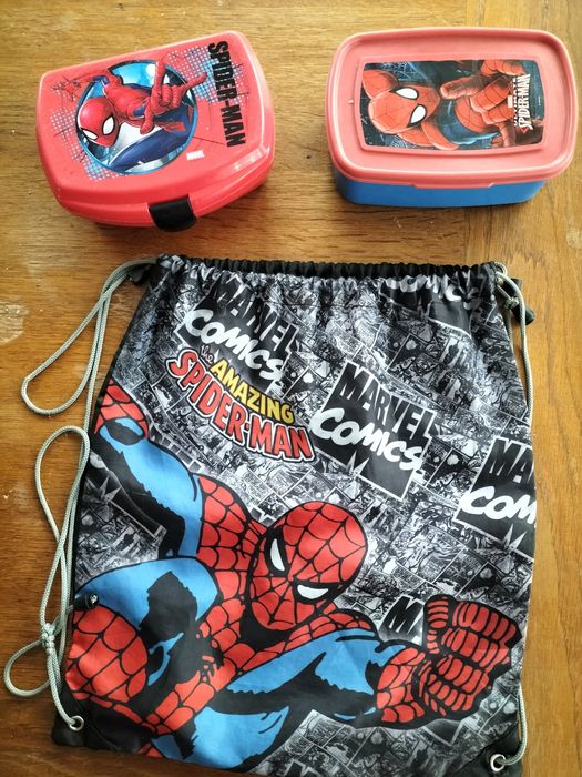 Dla miłośnika Spider-mana worek i inne