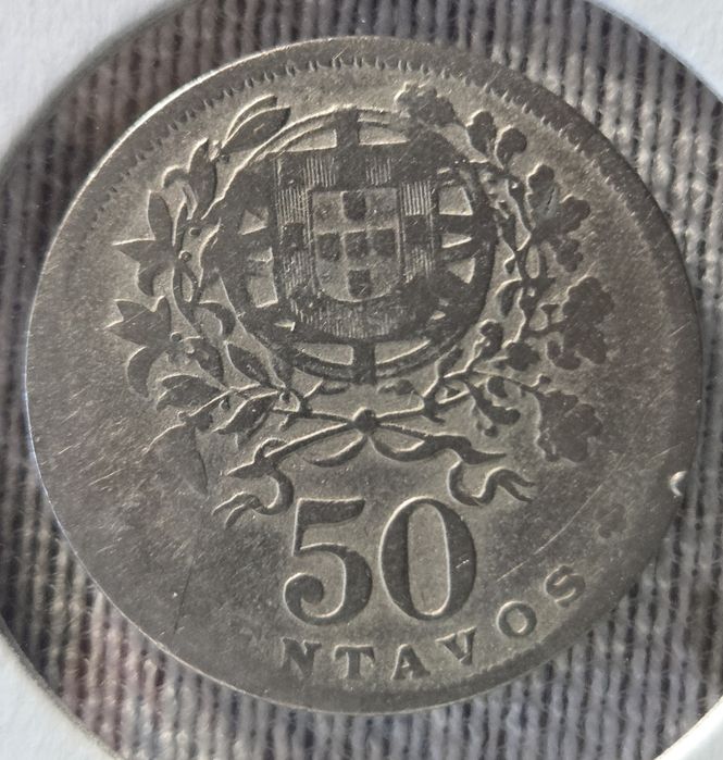 Moeda de 50 centavos de 1929