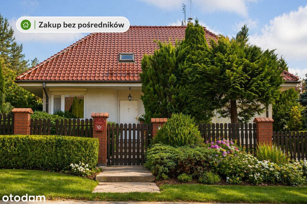 Spręcowo - Piękny dom przy samym lesie, ogród 1000 m2, światłowód.