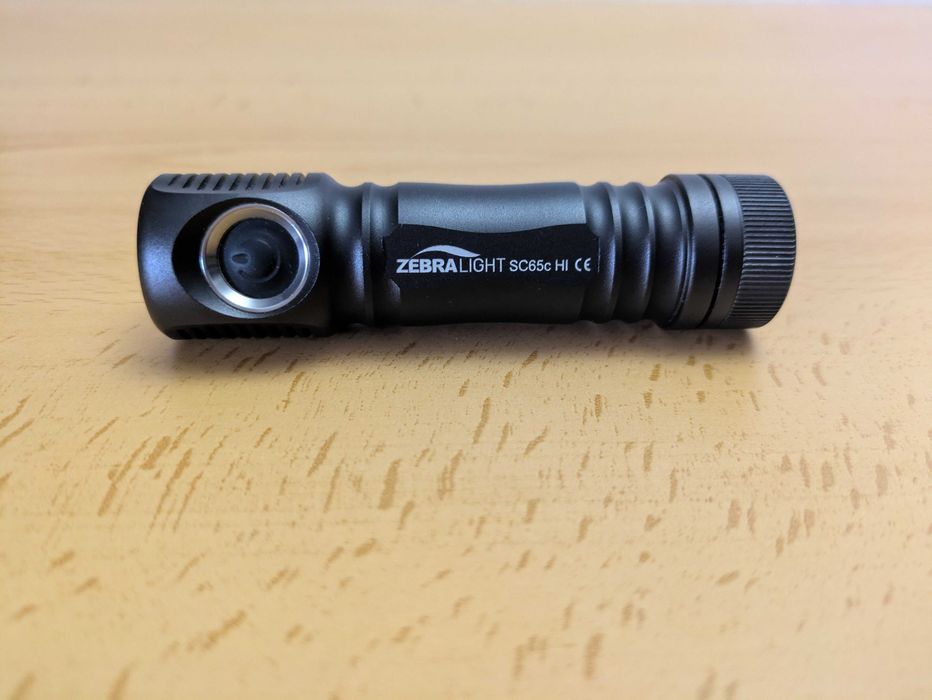 Lanterna Zebralight SC65c HI Bateria lítio 18650