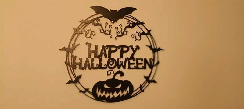 Dekoracja Halloween party, handmade