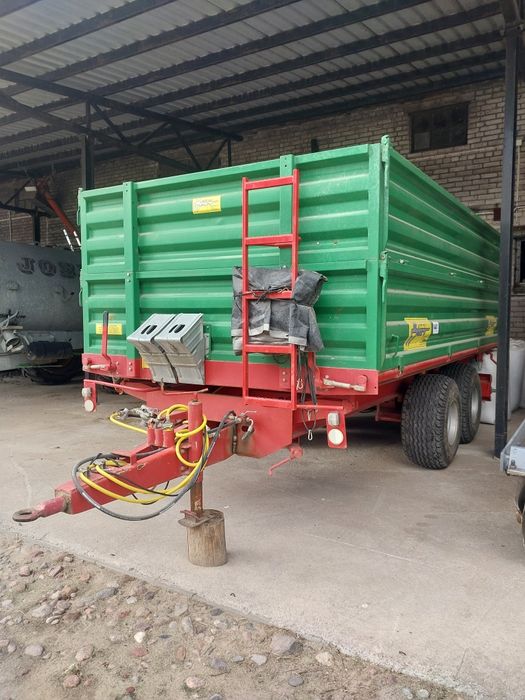 Przyczepa metal tech tandem 10t nie joskin, pronar, wielton