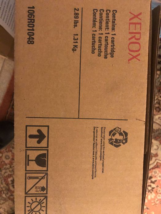 Toner do drukarki - xerox oryginalny, kolor czarny