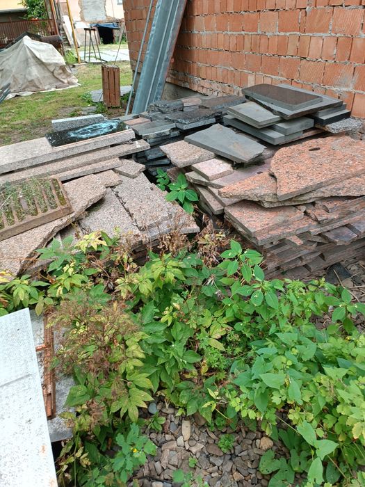 Граніт обрізки та столешниця для стола на вулиці