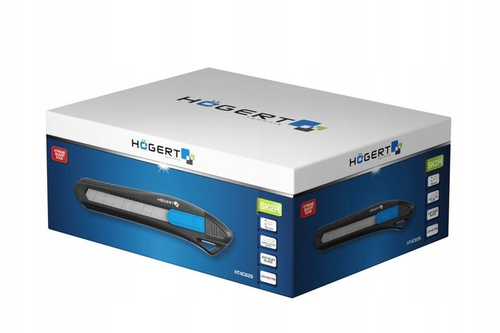 Nóż Nożyk Do Tapet Plastikowy Ostrze Łamane 18mm 30 Sztuk Bardzo Mocny