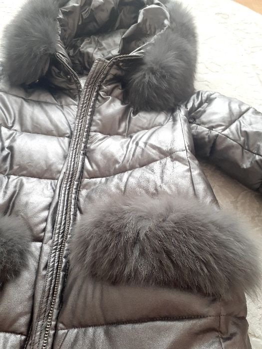 Серая куртка зимняя