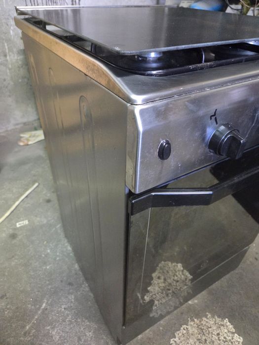 Fogão indesit inox com segrança