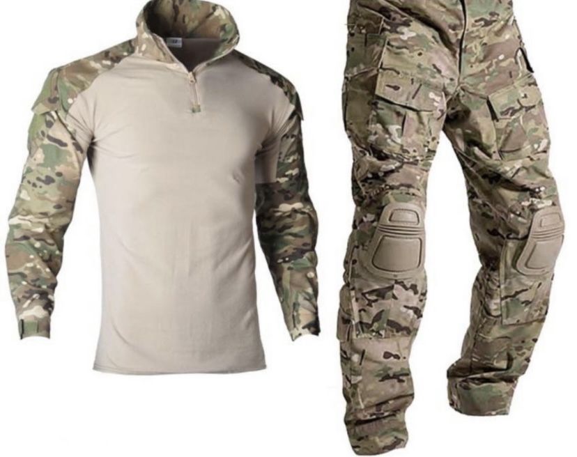 Убакс+штани зі вставними наколінниками та налокітниками S-6XL