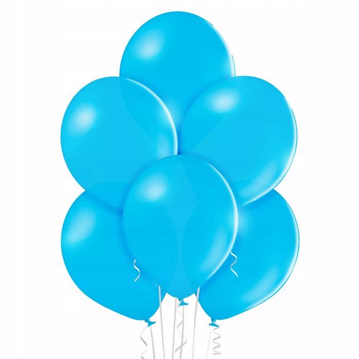 Balony Lateksowe Belbal 12'' Niebieskie 100 Szt.. Nowy Produkt