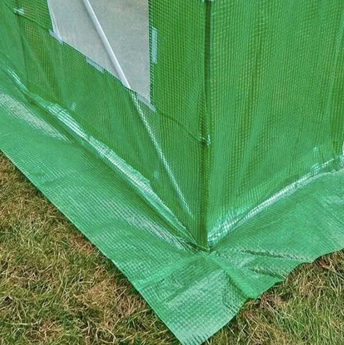 Теплиця садова, парник для городу Польша з вікнами плівка сітка