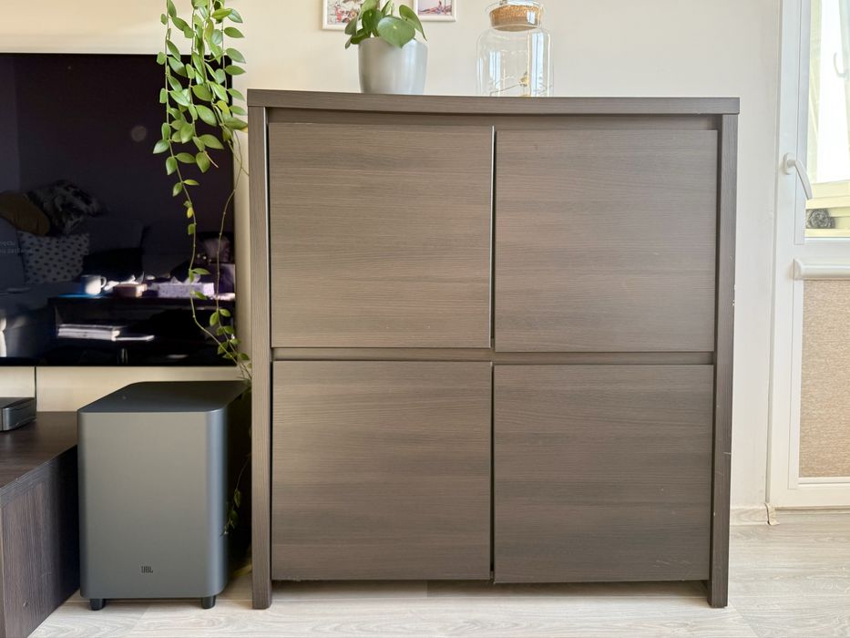 Meble do salonu BRW w kolorze wenge / komplet mebli