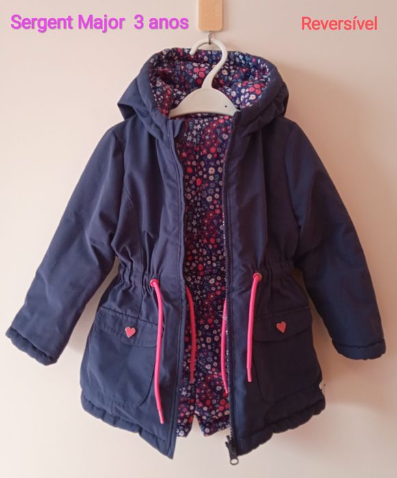 Quispo reversível 3 anos