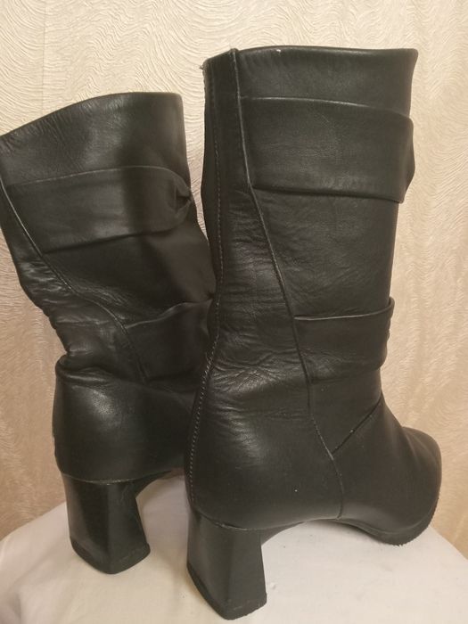 Buty Kozaki damskie czarne 36