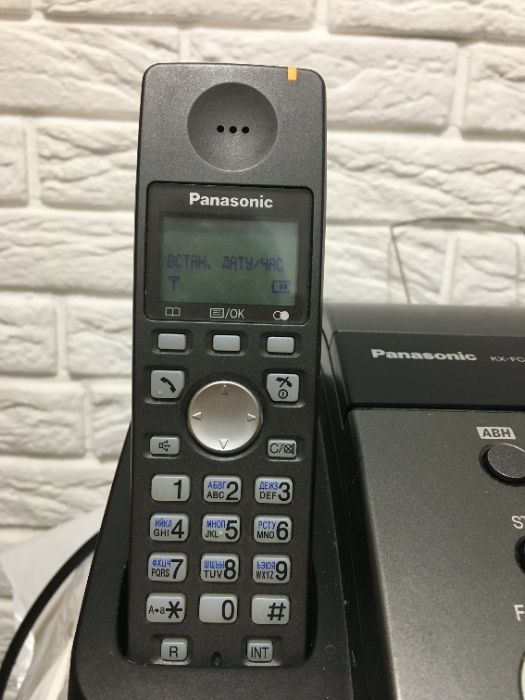Телефон-факс - Panasonic KX-FC966UA з DECT-трубкою стаціонарний