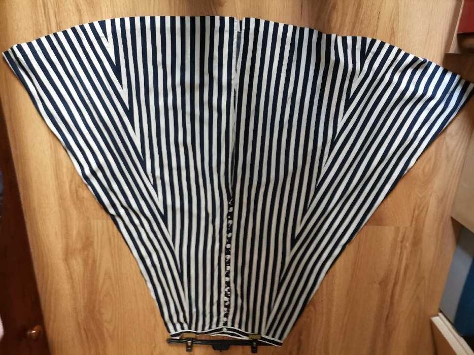 Spódnica w paski "Marynarz", handmade retro