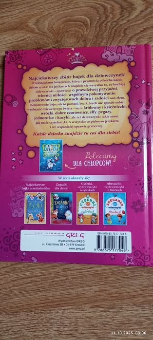 Książka Bajki dla dziewczynek