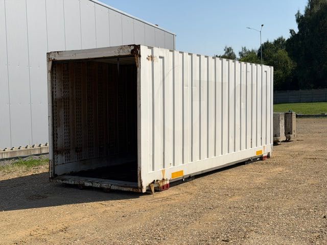 Kontener BDF KRONE roleta aluminiowa MAGAZYNOWO budowlany