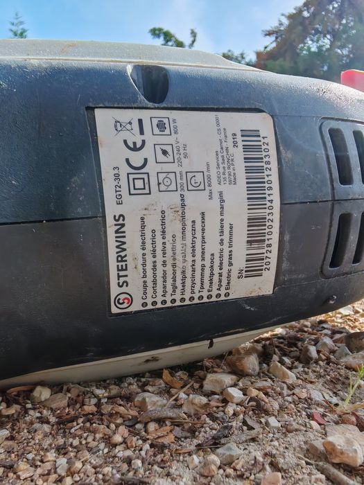 Aparador de Relva Elétrico Sterwins 800W + Rolo de Fio