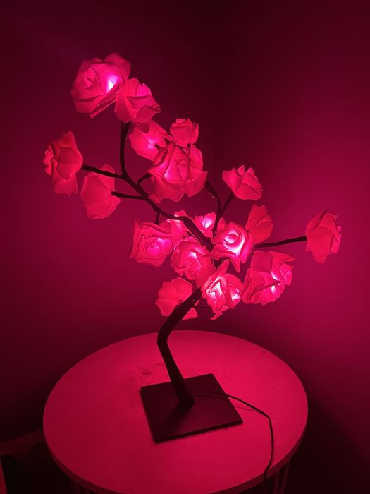 Drzewko z Różami  LED