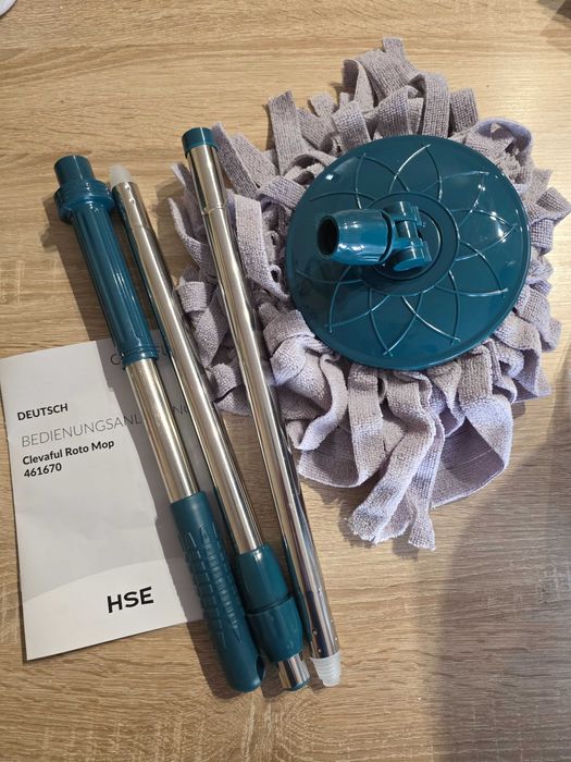 Clevaful Roto Mop 5.0 HSE Zestaw mop Wiadro