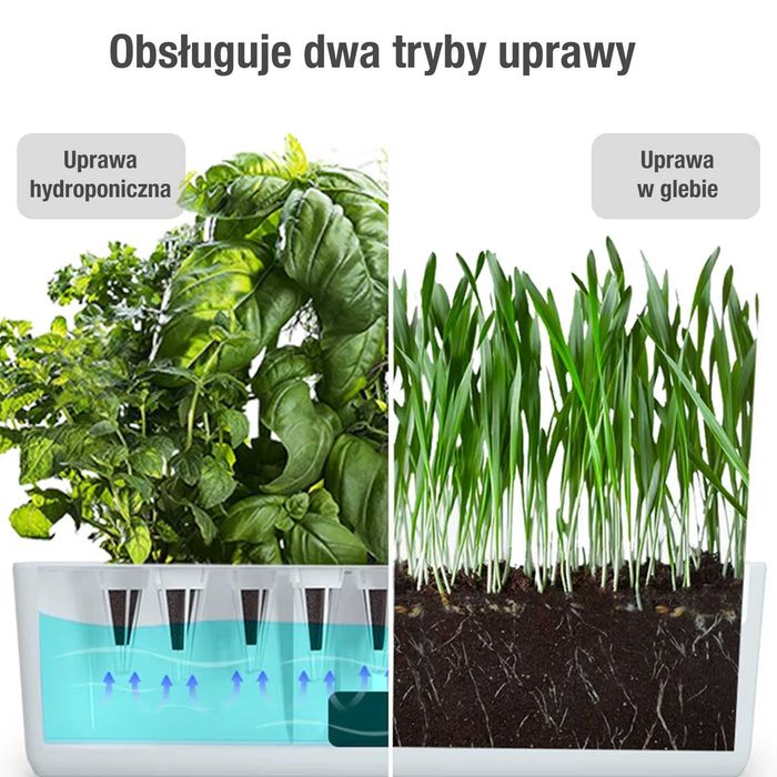 Ogród hydroponiczny 9 doniczek LED 15W