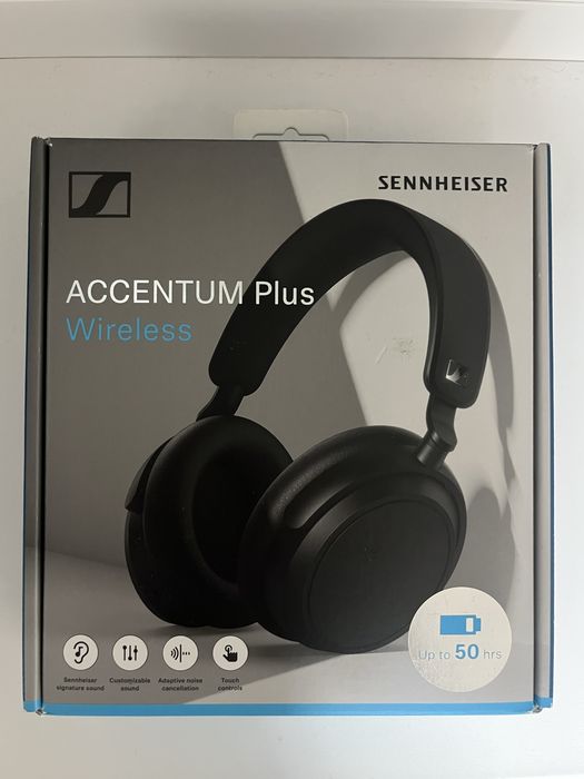 Sennheiser accentum plus. Якісні навушники, стан 8/10.