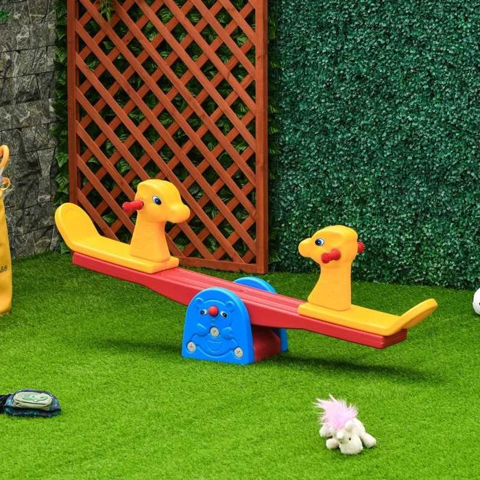 Baloiço Infantil em Forma de Girafa para Interior e Exterior (NOVO)