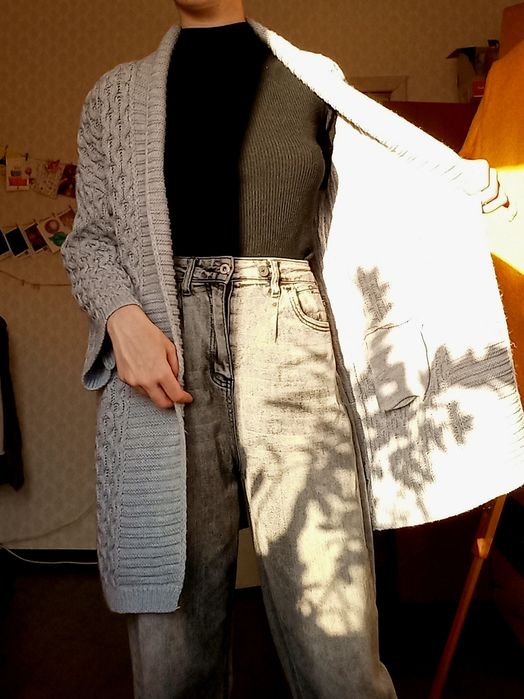 В'язаний кардиган оверсайз