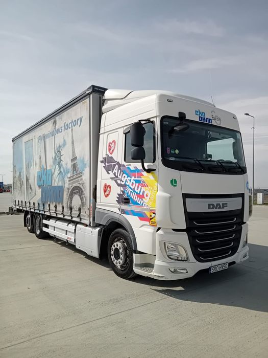 DAF XF106  DAF DAF XF - 2016 rok produkcji - WECCON - 7,7m - Podwiesie wózka
