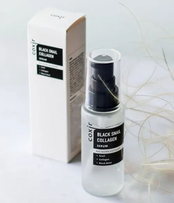 Serum przeciwstarzeniowe do twarzy z mucyną ślimaka i kolagenem