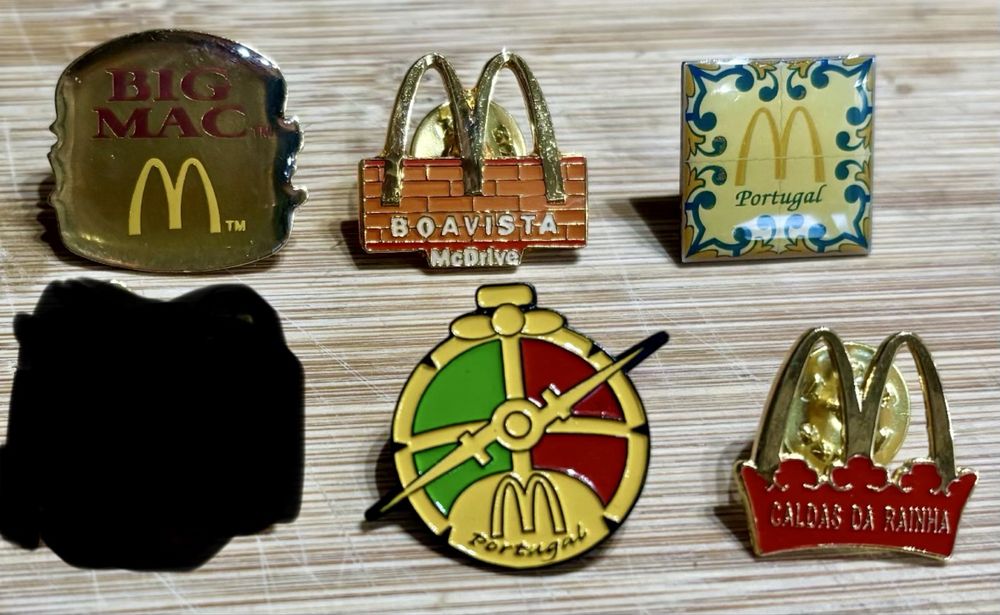 Pin Pins McDonald’s - últimos 15 exemplares